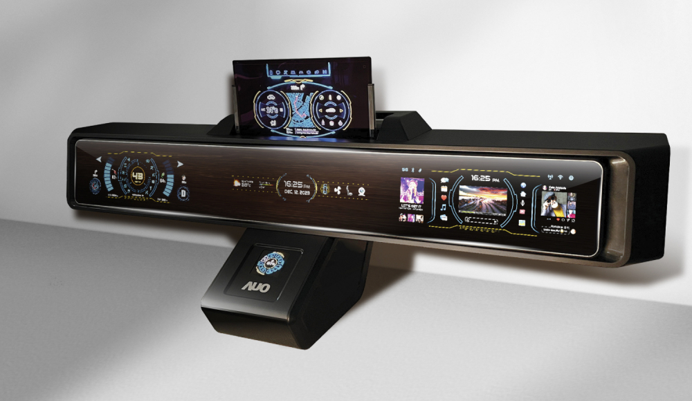 k1体育Micro LED沉浸式车舱显示方案结合 可卷式、可伸缩的Micro LED应用并可呈现不同的质感纹路，展现人性化设计