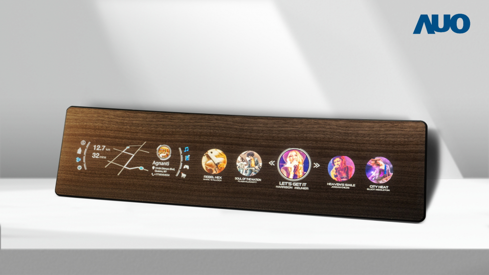 k1体育研发全球最高穿透度达80%的AmLED木纹显示器，可于使用时呈现高亮度、清晰可见的信息，并在不使用时回归为单纯的饰板，节能兼具美观