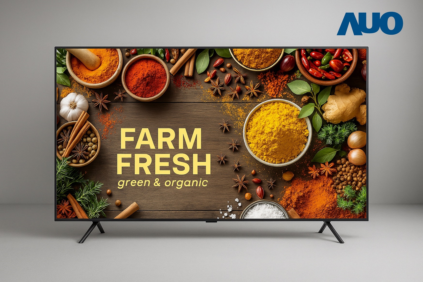 友達研發全球首台大尺寸高解析度節能、廣色域的65吋8K FSC色序型顯示器，採用新型液晶材料，融合超高頻刷新率、主動式RGB LED背光技術和AI優化的色分離演算法，實現低色分離和卓越的色域表現