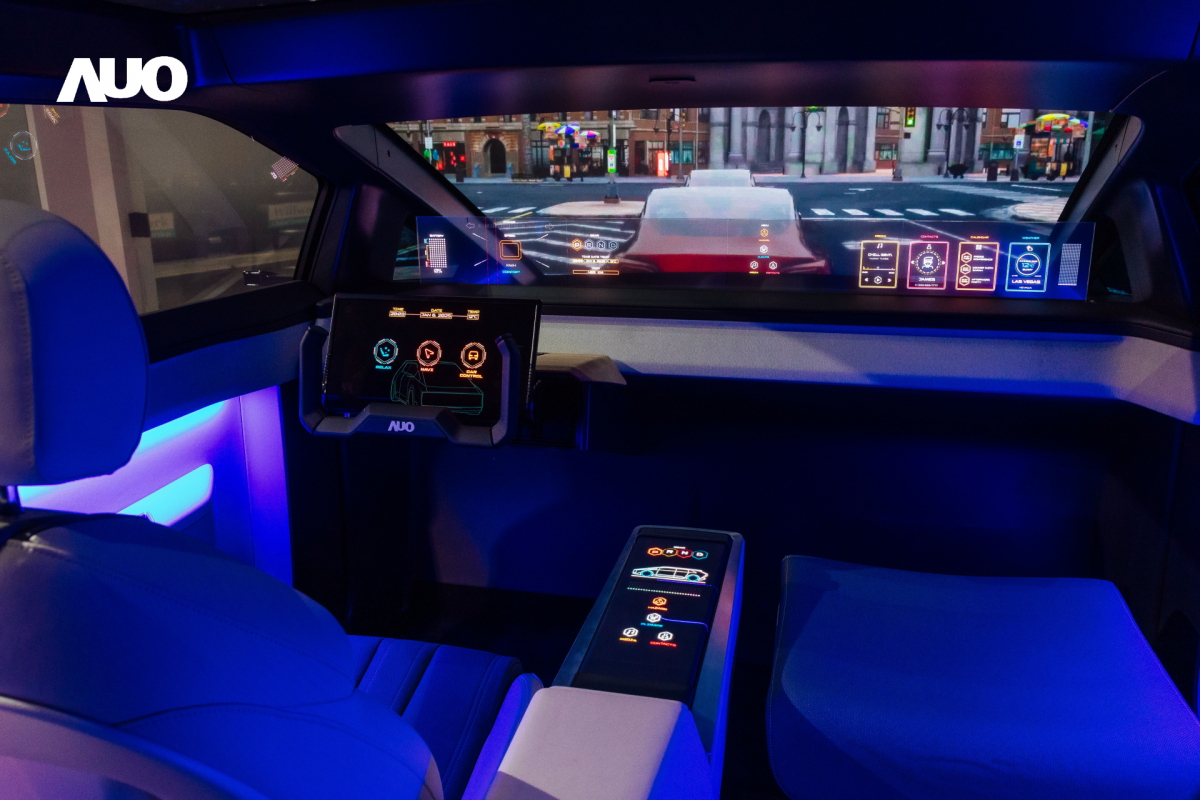 「友達智慧座艙2025」以使用者體驗為核心，運用Micro LED顯示科技為基礎搭配AI創新應用，打造沉浸、互動的座艙體驗，獲得台灣精品銀質獎