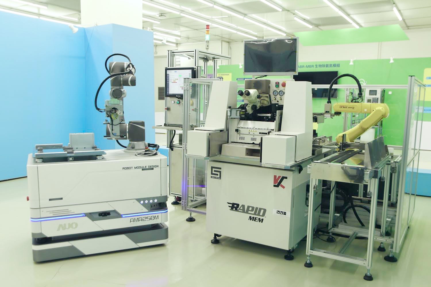 友達數位攜手半導體設備大廠K&S及夥伴樂宇精密，針對半導體封裝場域痛點，提供iAMHS一站式解決方案，創造產能提升至少10%的效益