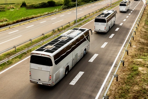 曲面牆、交通工具